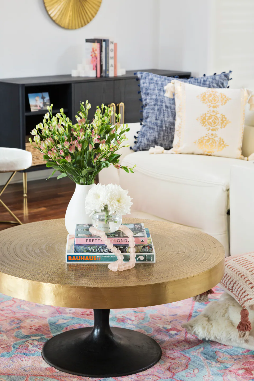 Living room at Bayou Grande, St. Petersburg, Florida, interior design by MJ Designs