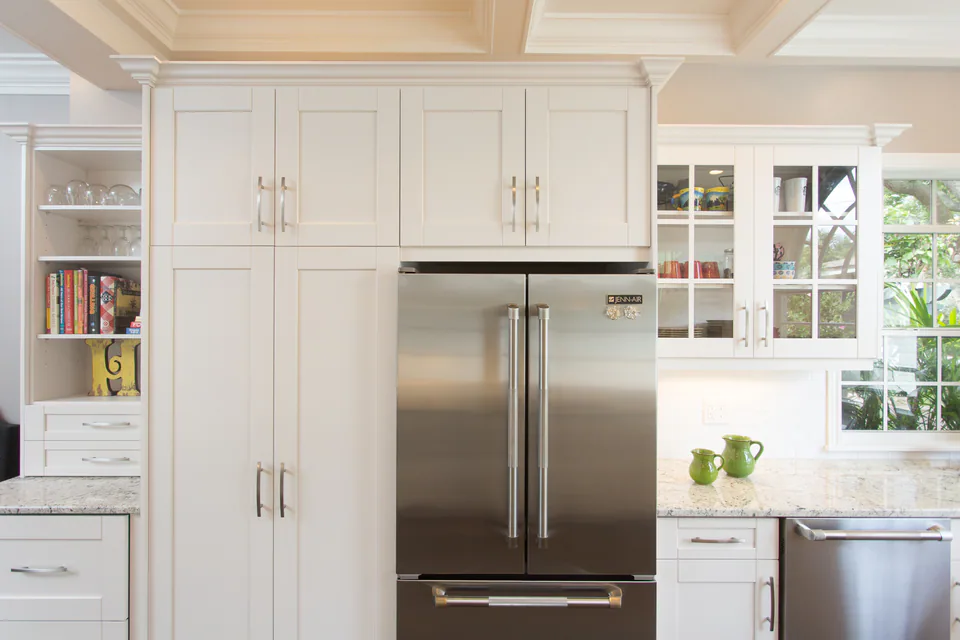 Kitchen at Brightwaters, St. Petersburg, Florida, interior design by MJ Designs