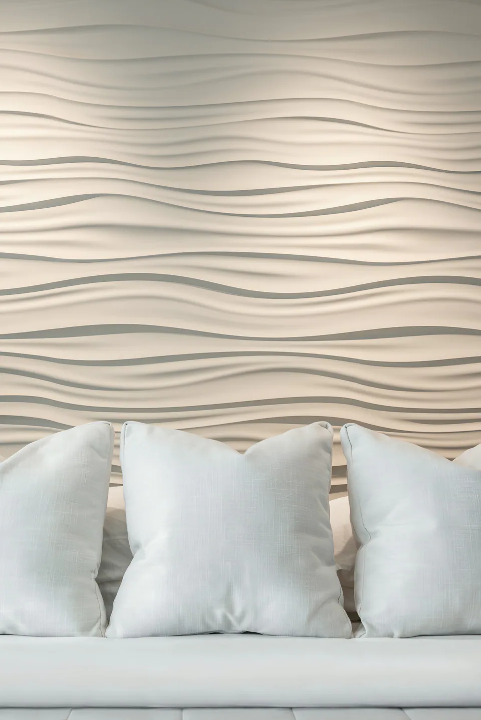 Bedroom at Gulf Beaches Condo, Pinellas County, Florida, interior design by MJ Designs