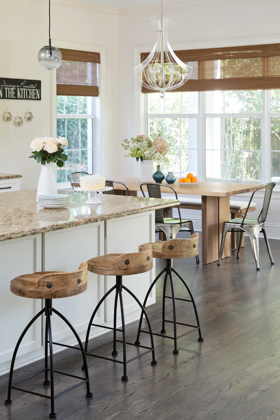 Kitchen at Hyde Park, Tampa, Florida, interior design by MJ Designs